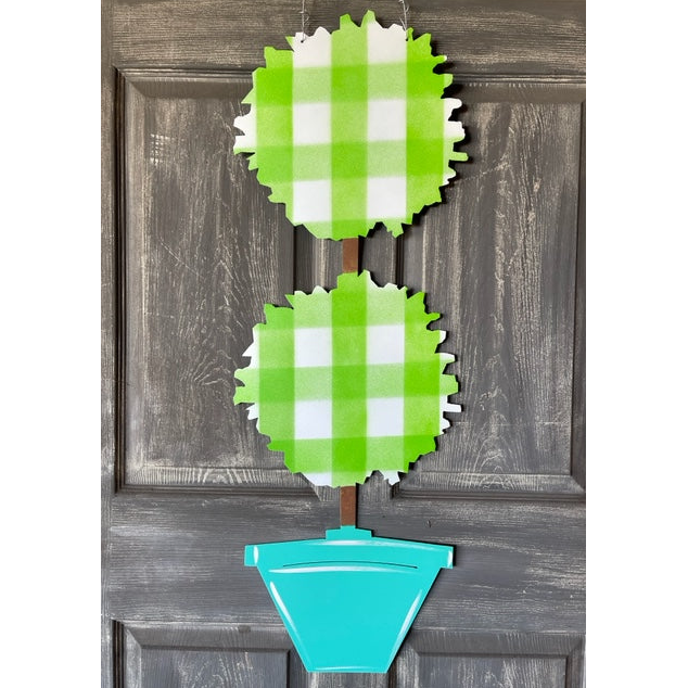 Steel Southern Designs – wholesale Dörrhängare – Topiary dörrhängare4