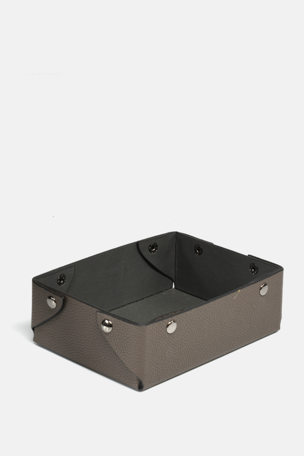 Curated Basics - Wholesale Decorative Tray - Catch-All Leather Tray1