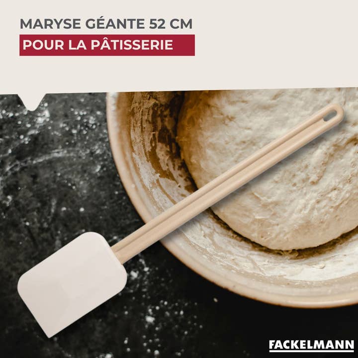 Zenker - Wholesale Spatula/Turner - Maryse for pastry and cooking with a 52 cm resin handle Fackelmann1