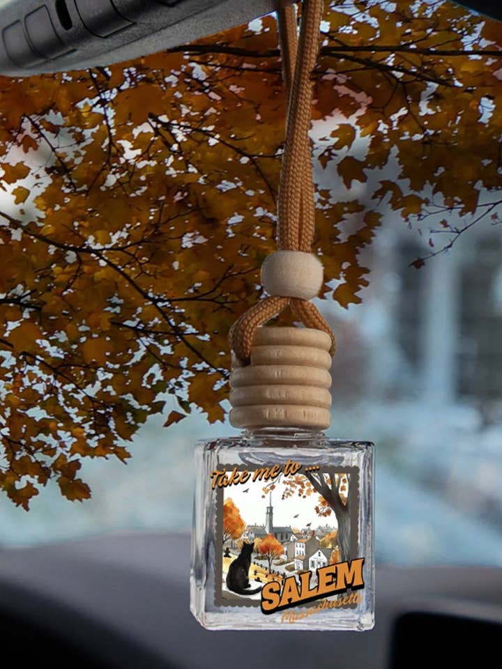 SALEM CAT | CAR DIFFUSER for wholesale by A Pleasant Thought