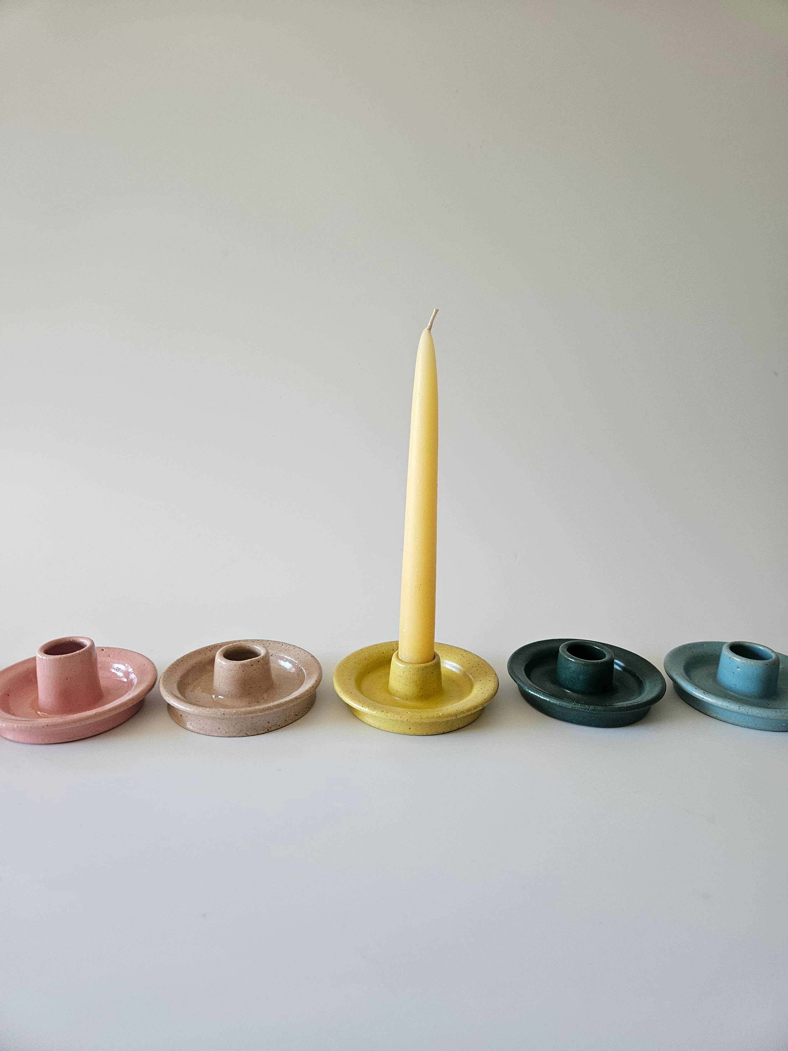 Bad Dogs Studio - Wholesale Candle Holder - Taper Candle Holder • Handmade Colorful Ceramic Earthy Clay7