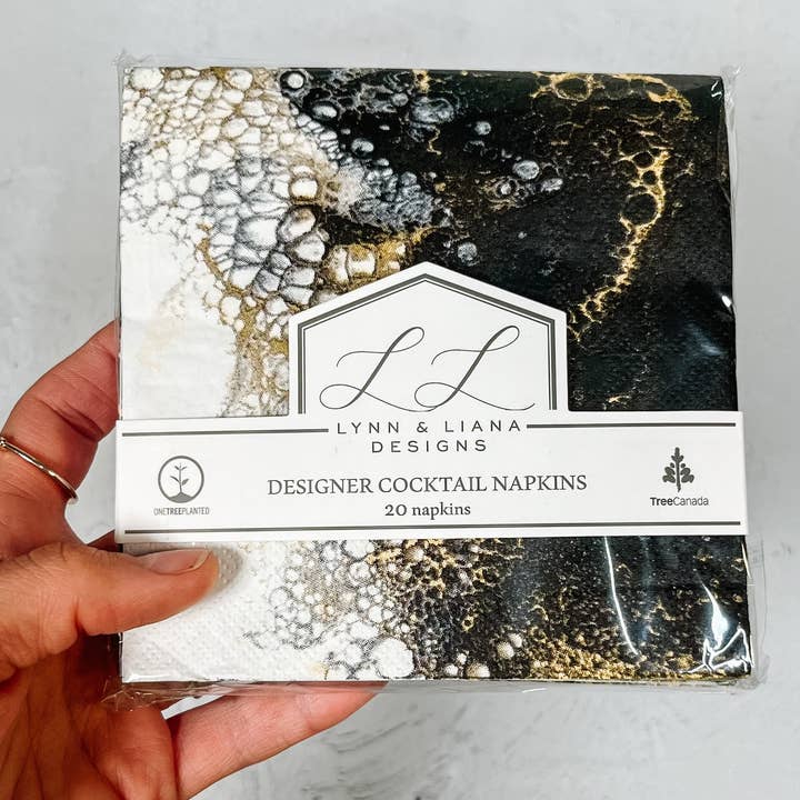 Lynn & Liana Designs - Wholesale Disposable Napkin - Cocktail Napkins (20 napkins/package) - NO TARIFF!0
