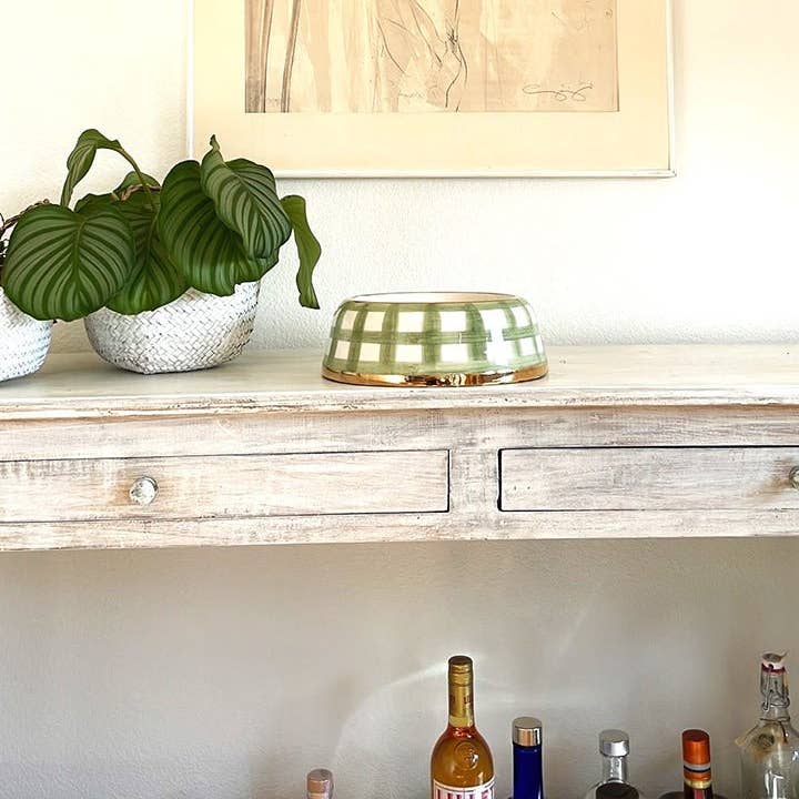 khaki Food Bowl Goldy for wholesale on Faire4