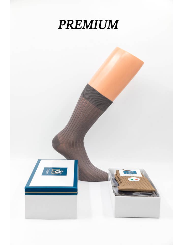 DAC SRL - Wholesale Socks - Unisex - 6 Pairs - Short Socks Fil d'Écosse - Derby