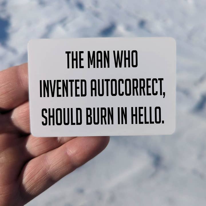 Autocorrect Magnet for wholesale by 316 Legacy LLC