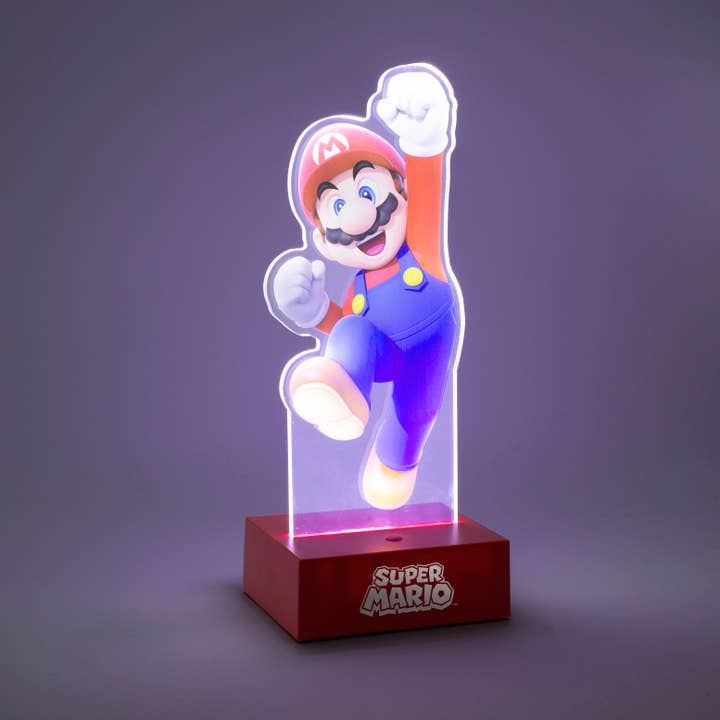 Super Mario Acrylic Light for wholesale by Paladone