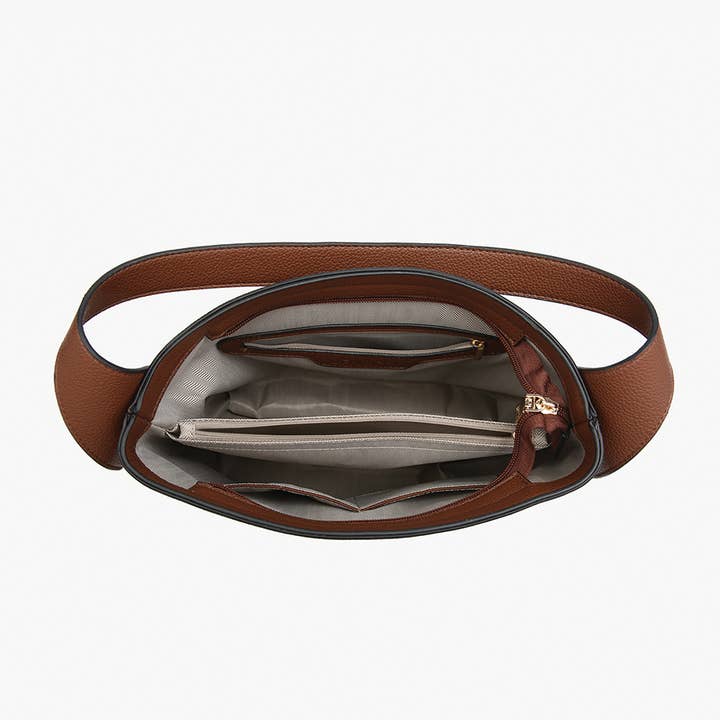 Jen & Co. - Wholesale Satchel - Women's - M2602 Keeley Classic Hobo w/ Long Strap4