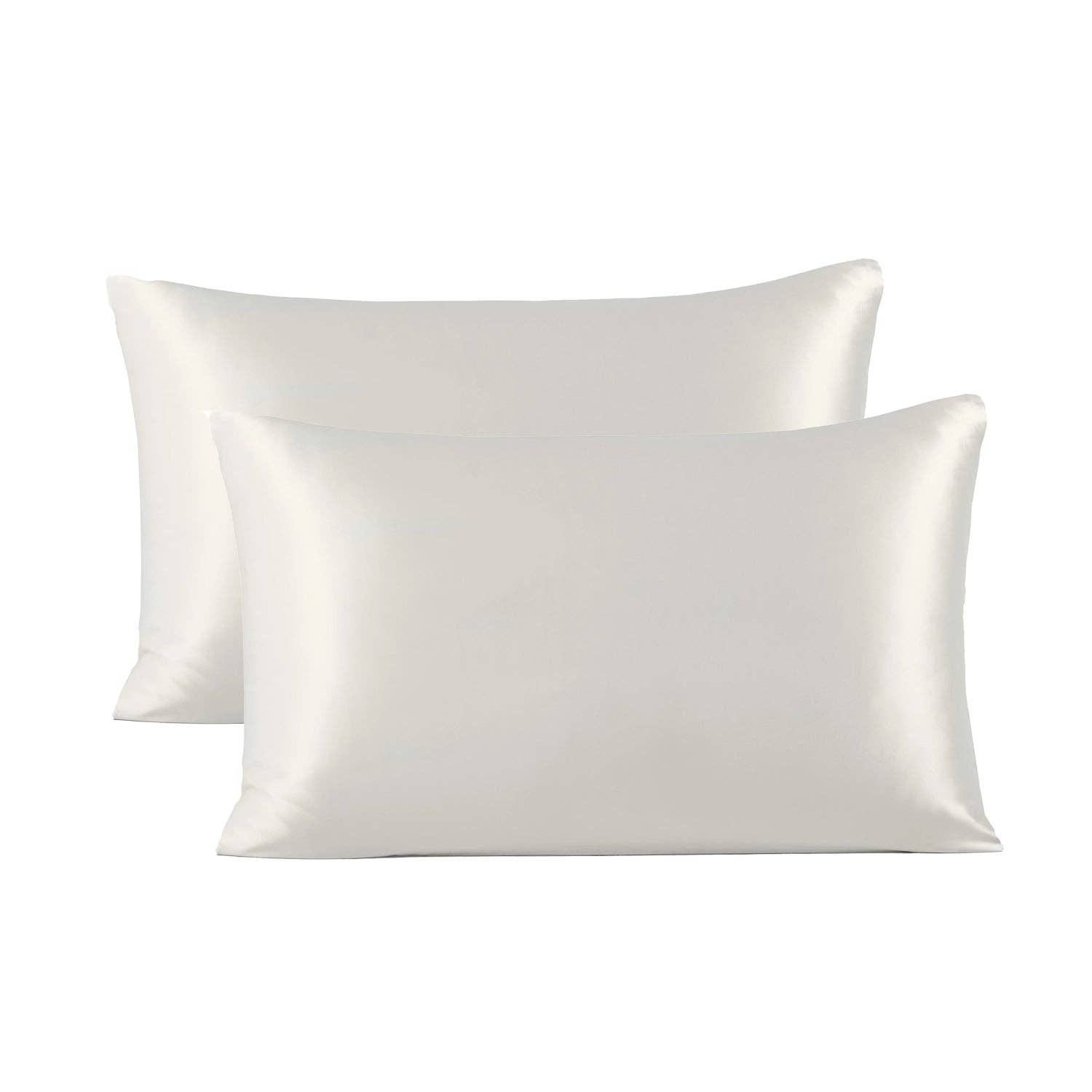 The Tangerine Store - Wholesale Bedding Pillowcase/Sham - Set of 2 Pure Mulberry Silk Pillowcases45