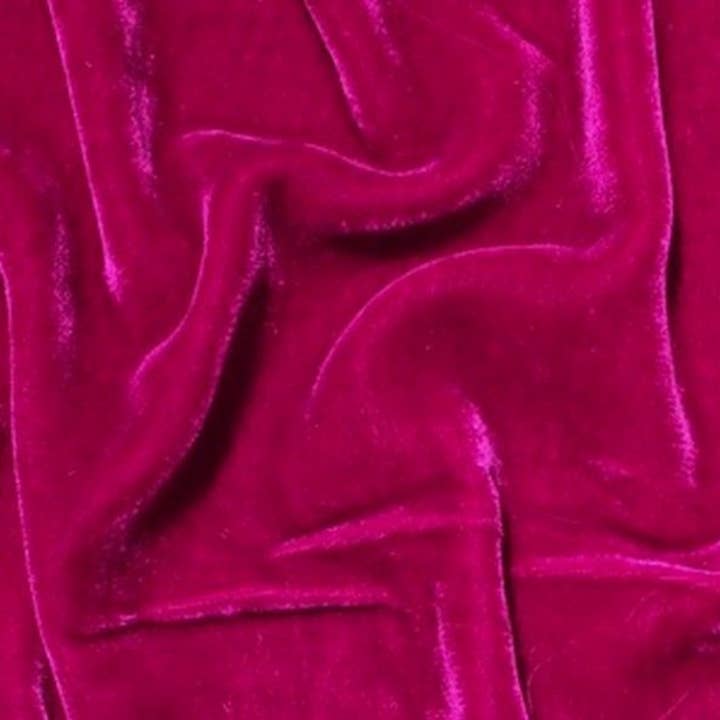 Top Fabric - Wholesale Fabric - LUXOR - PREMIUM FINE QUALITY SILK PLAIN VELVET UPHOLSTERY FABRIC BY THE YARD18