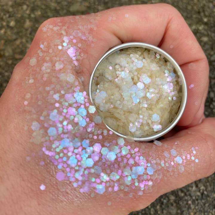 Luminosity Glitter™ - Eco Glitter - Wholesale Body glitter/shimmer - Aurora Iridescent Biodegradable Glitter | Festival Gitter1