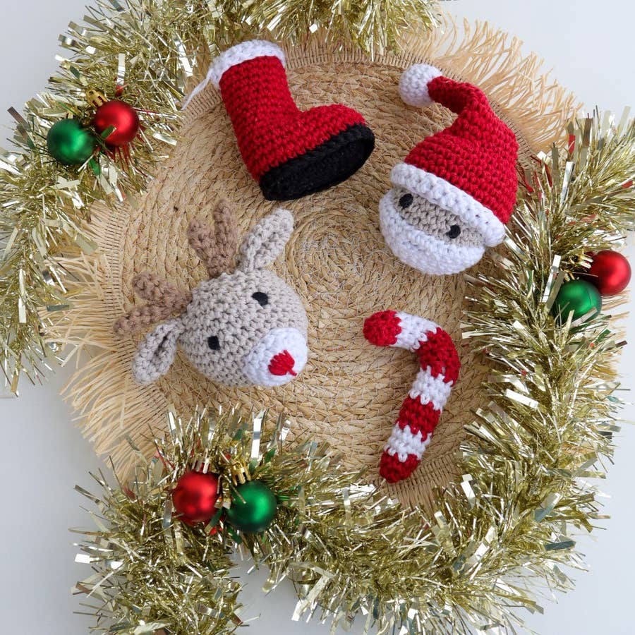 DIY Christmas Kit, Ornament Painting Kit, Holiday craft, Craft Kit for –  jillmakes
