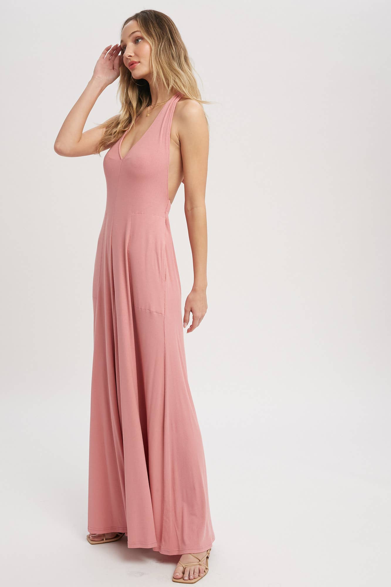 Bluivy - Wholesale Jumpsuit - Women's - WIDE LEG HALTER JUMPSUIT27