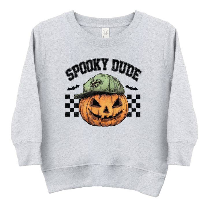 Uhyggelig Fyr Ternet Græskar - Småbørns Grafisk Sweatshirt og Ungdoms Grafisk Sweatshirt for engroshandel hos The Juniper Shop Wholesale