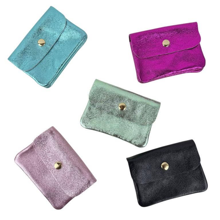 Chenson & Gorett - Wholesale Coin Purse - Women's - Italian leather wallet with 3 compartments. Promo Fav8