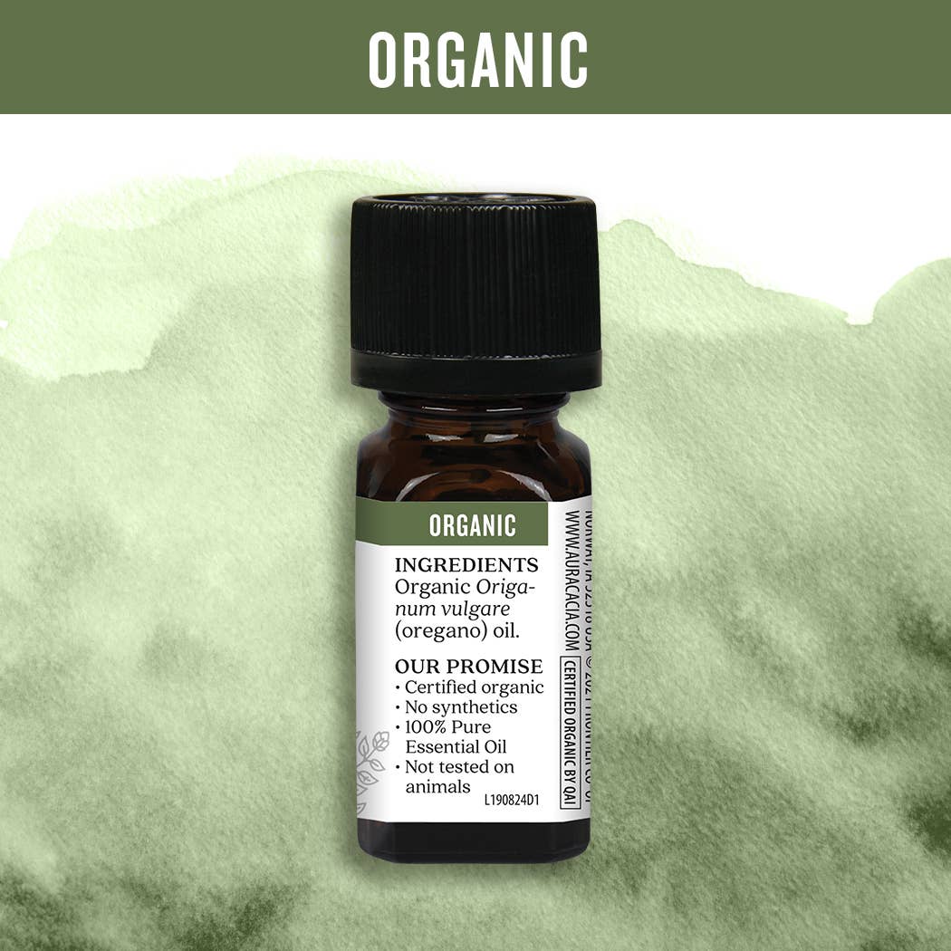 Aura Cacia - Wholesale Essential Oil - Organic Purifying Oregano Essential Oil 0.25 Fl Oz1