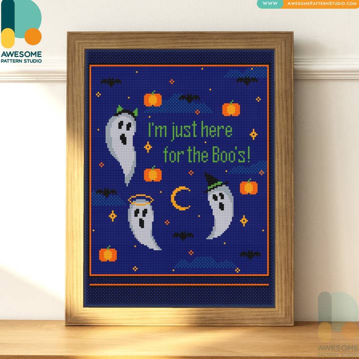 DS2417-120x162 I'm Just Here For, Diamond Painting Kit for wholesale by Awesome Pattern Studio