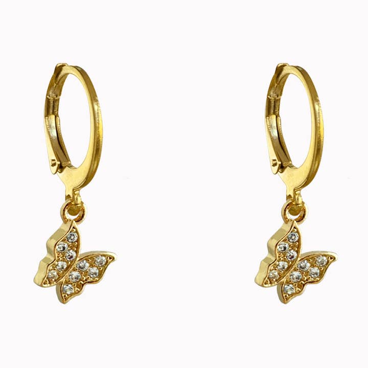 Brincos Borboleta por atacado de Don' aparte