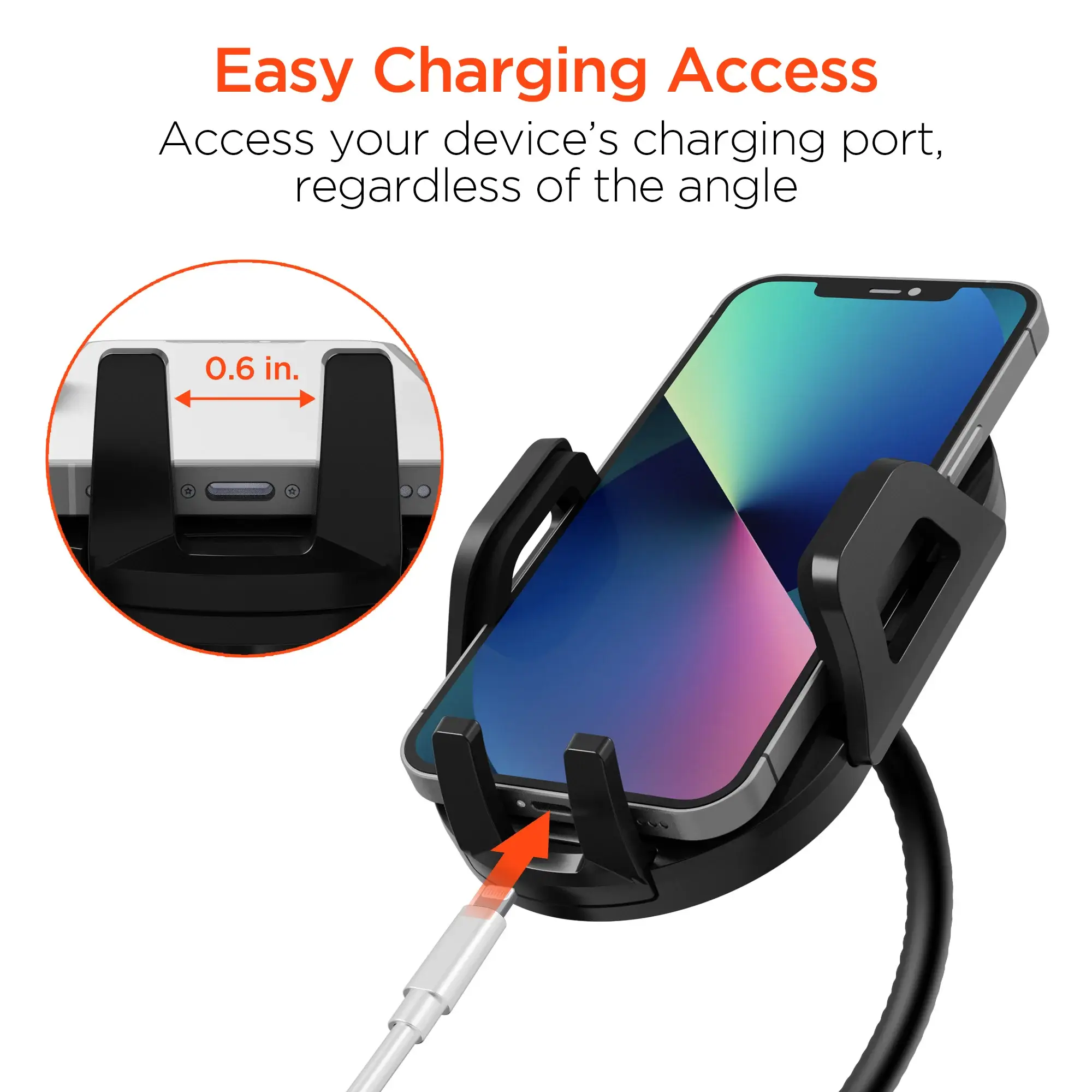 JupiterGear Home – wholesale Charging dock – Hypergear Universal Cup Holder Flex Phone Mount2