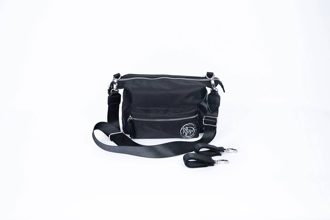 Mummas Wear - Wholesale Diaper Bag - Baby - Teeny Tiny™ Pram Caddy Crossbody Bag in Midnight Mayhem