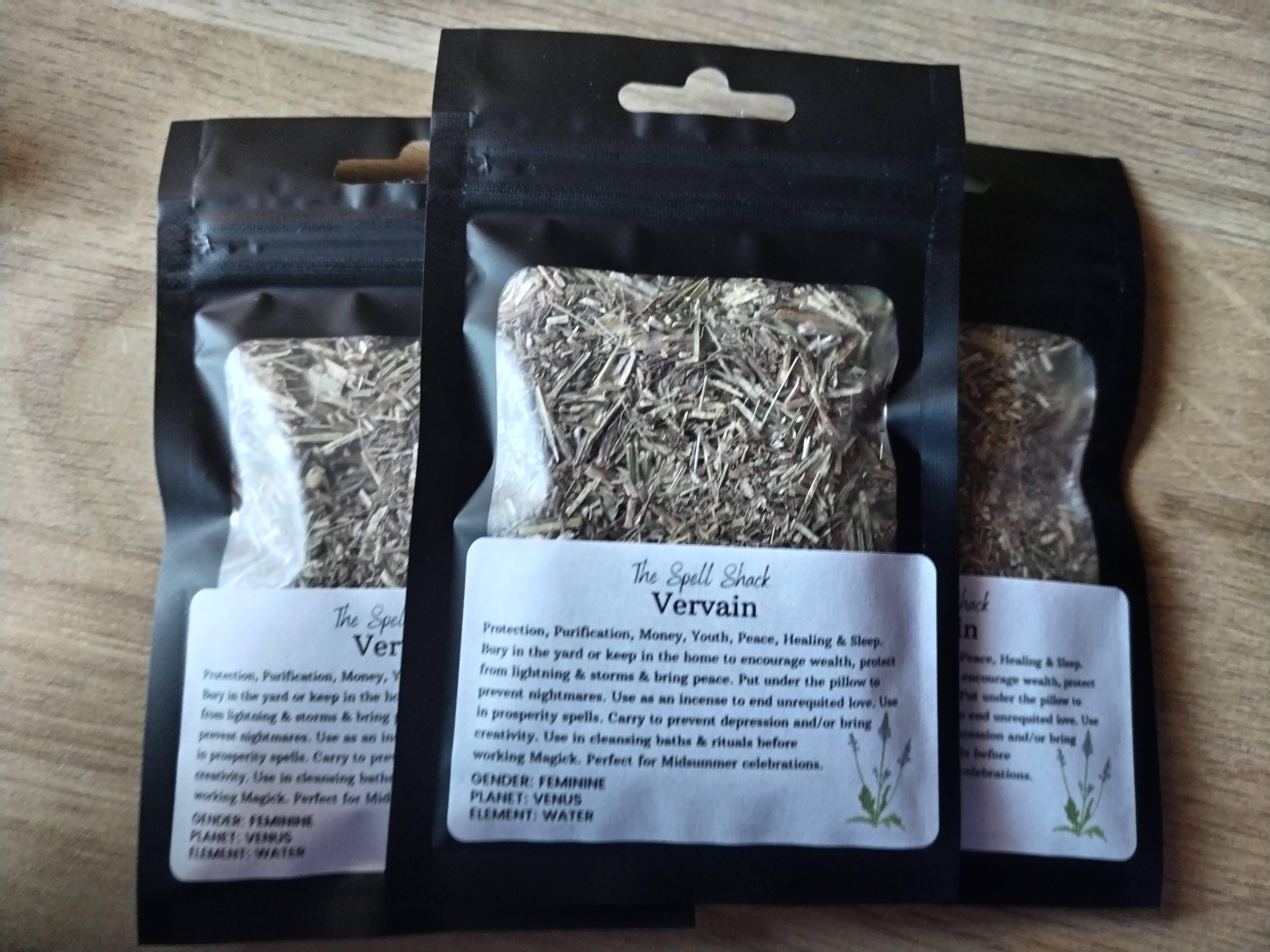 Witchuals - Rituals & Spellwork Apothecary - Wholesale Meditation Supplies - Vervain2