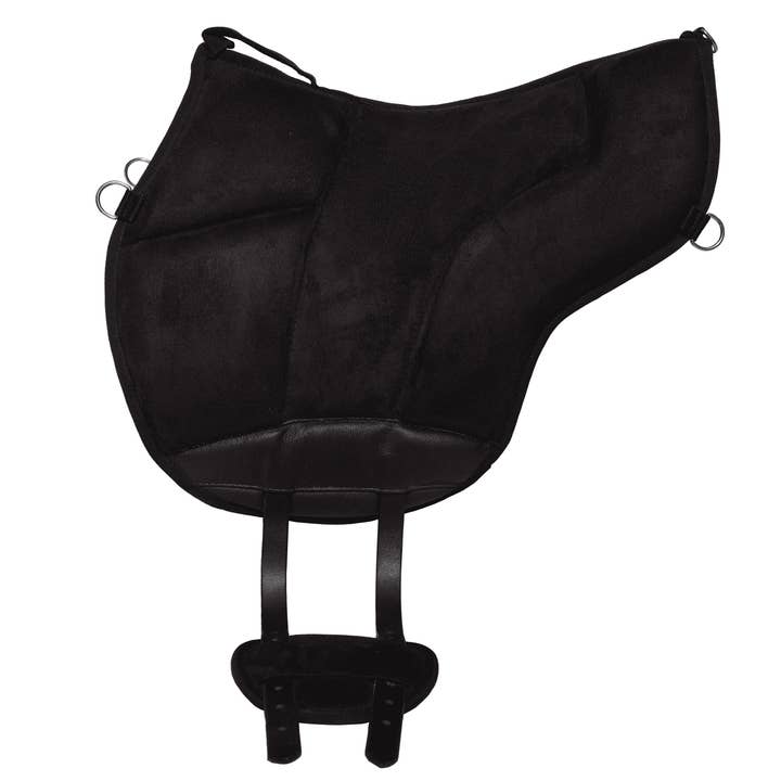Black Treeless Lightweight Suede Saddle for wholesale by Pro Classic Global