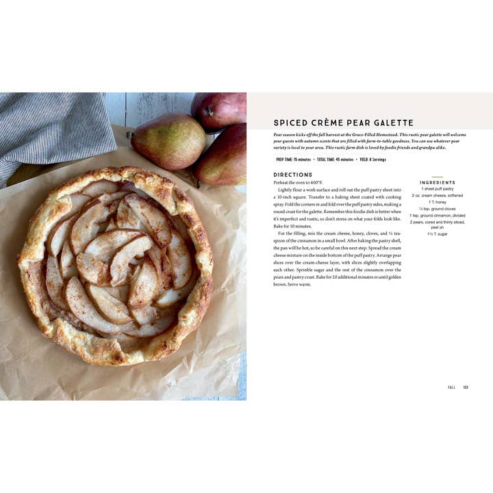 Harvest House Publishers Gift & Specialty Books - Wholesale Cookbooks & Food - The Grace-Filled Homestead Cookbook2