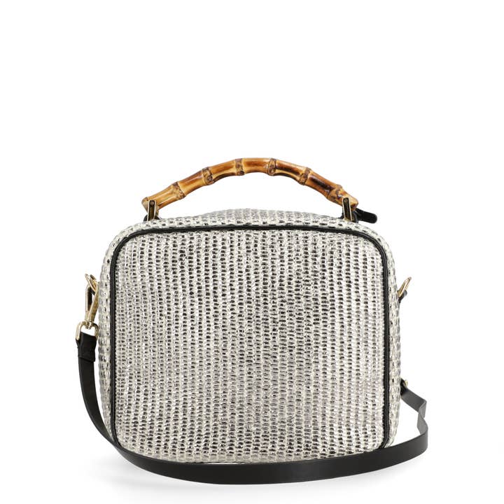 Quarzovivo - Vendita all'ingrosso Borsa con manico - Donna - BORSA ESTIVA IN TESSUTO RAFIA MADE IN ITALY - SISSI1