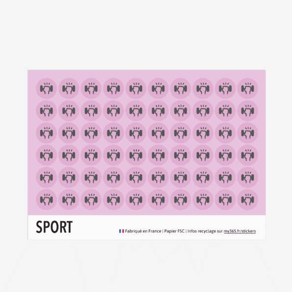 The "Sport" stickers for wholesale by My 365