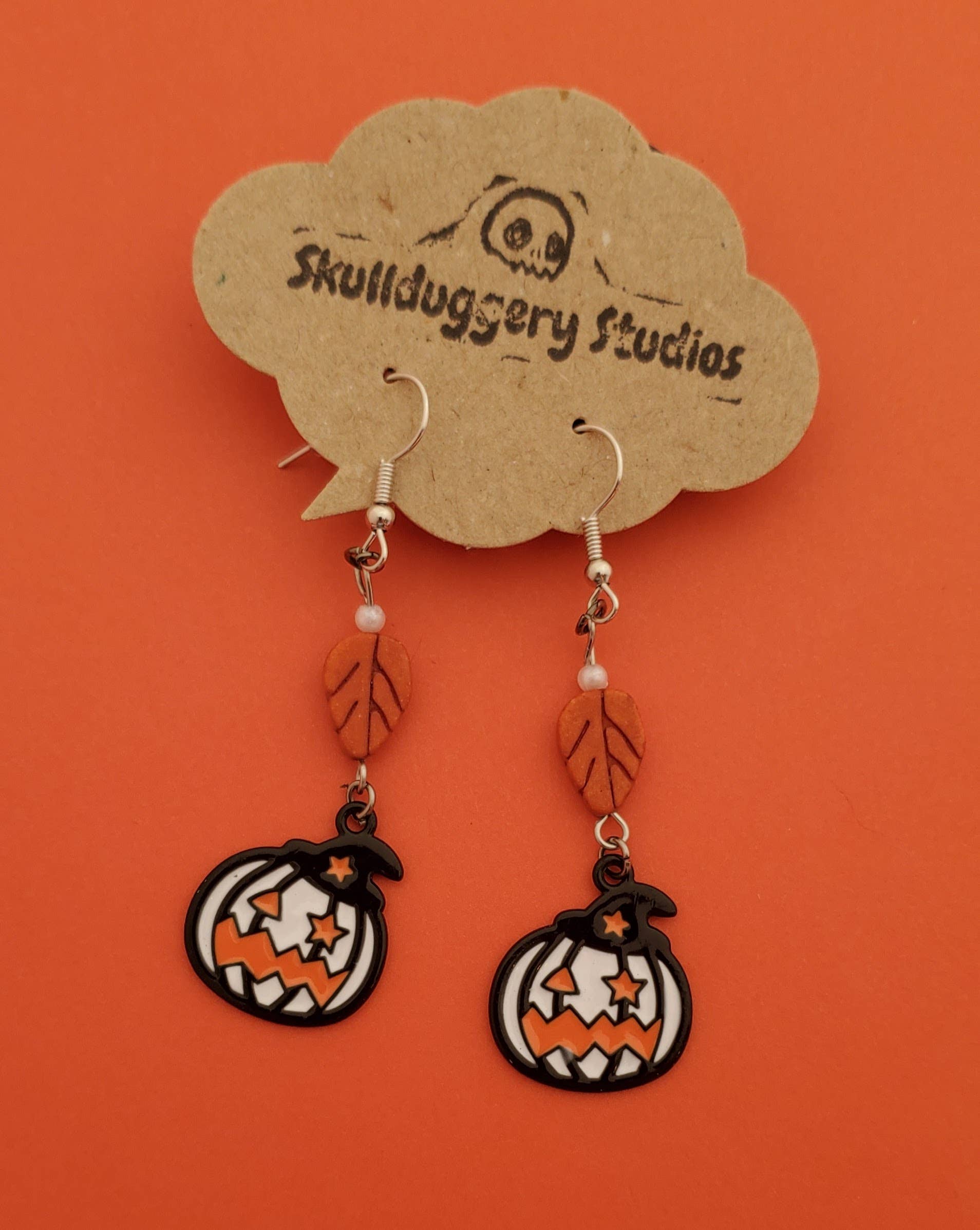 Skullduggery Studios - Wholesale Dangle Earrings - Playful Halloween Earrings3