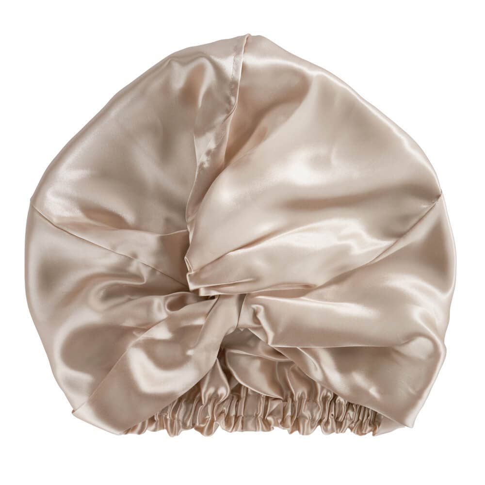 Blissy - Wholesale Sleep Cap / Bonnet - Women's - Blissy Bonnet - Champagne - Large6
