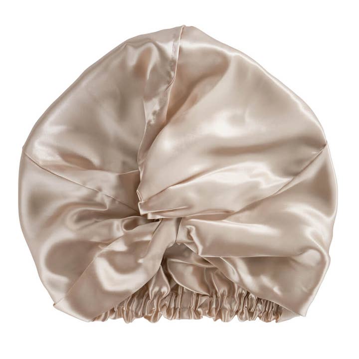 Blissy - Wholesale Sleep Cap / Bonnet - Women's - Blissy Bonnet - Champagne - Large6