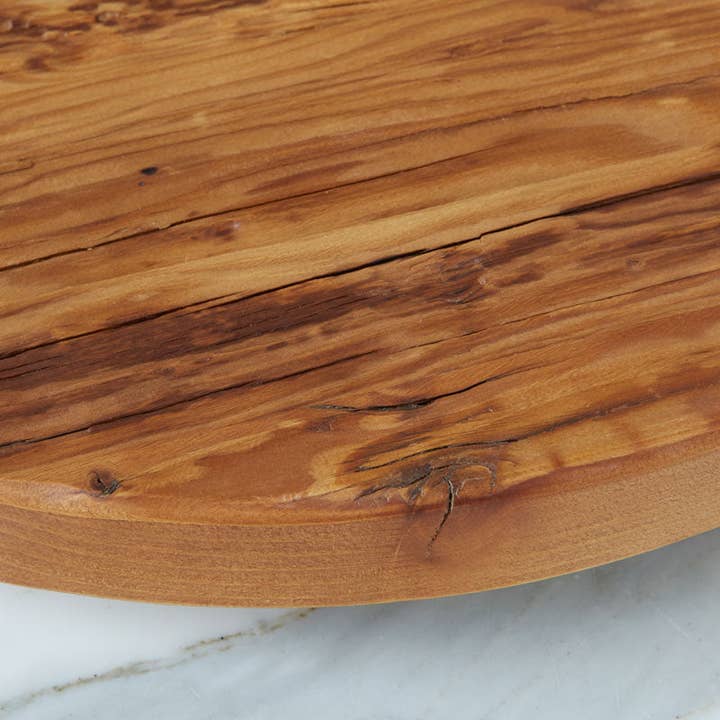 etúHOME - Venta al por mayor Bandeja giratoria - Tapa de pino rústico natural para bandeja giratoria.