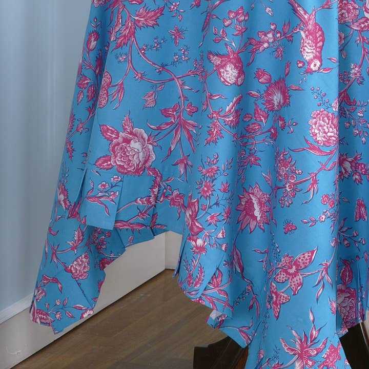 Peking Handicraft – wholesale Duk – Colette i blå bordsduk2