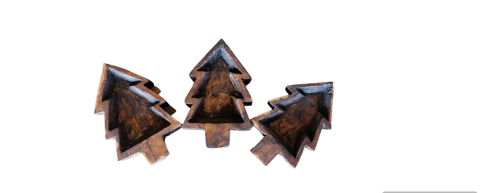 Luises Perez Imports LLC - Wholesale Decorative Plate/Dish/Bowl - Christmas tree #2 wood bowl1