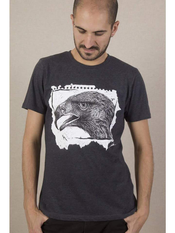 Sirem Wild - Venta al por mayor Camiseta serigrafiada - Hombre - Camiseta hombre Águila