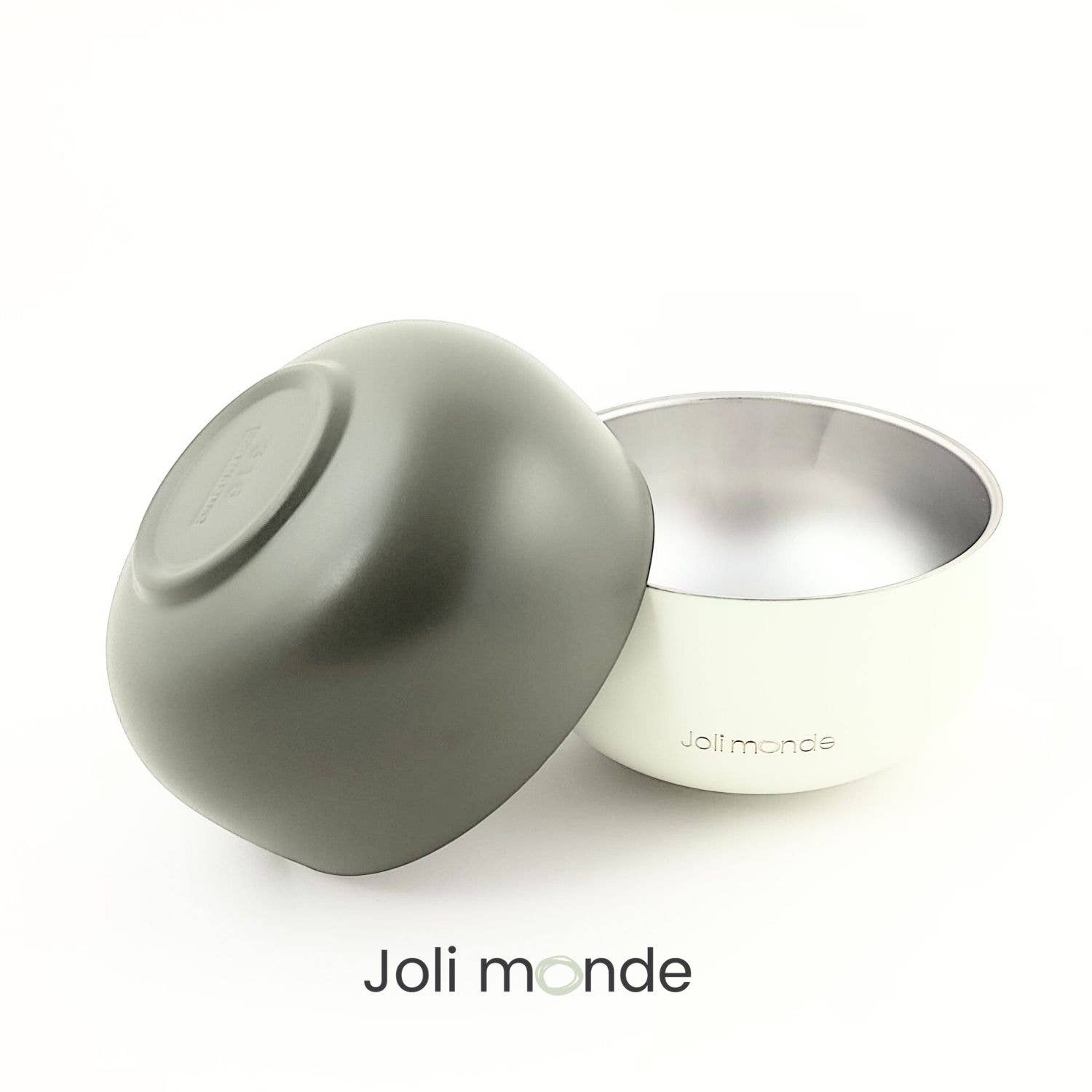 Joli Monde - Wholesale Bowl - Kids & Baby - 400 ml colored stainless steel bowl. Lichen2