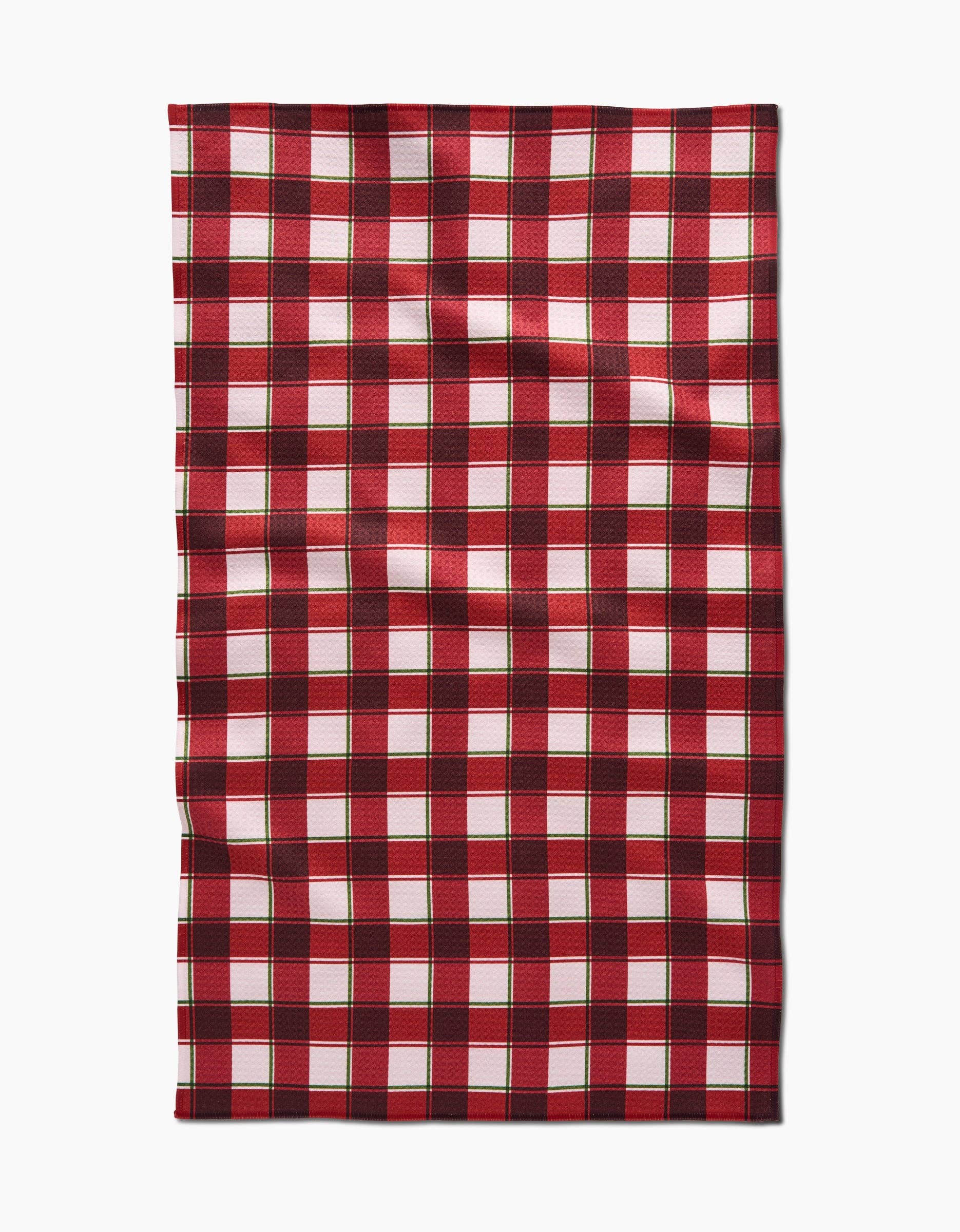 Geometry - Wholesale Tea Towel - Jingle Plaid0