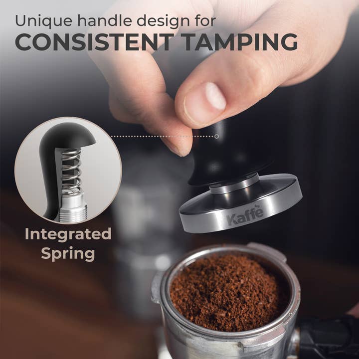 Kaffe - Wholesale Kitchen Tool/Gadget - Kaffe 54mm Espresso Tamper Spring Loaded Design