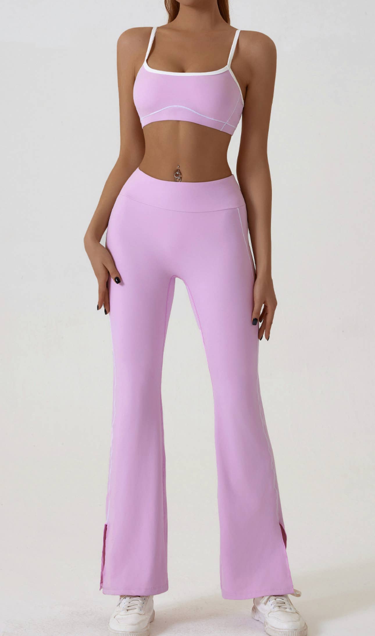 Belsize Activewear – wholesale Sport-/loungeleggings – Dam – Damträningsyoga set andningsbara snabbtorkande leggings12