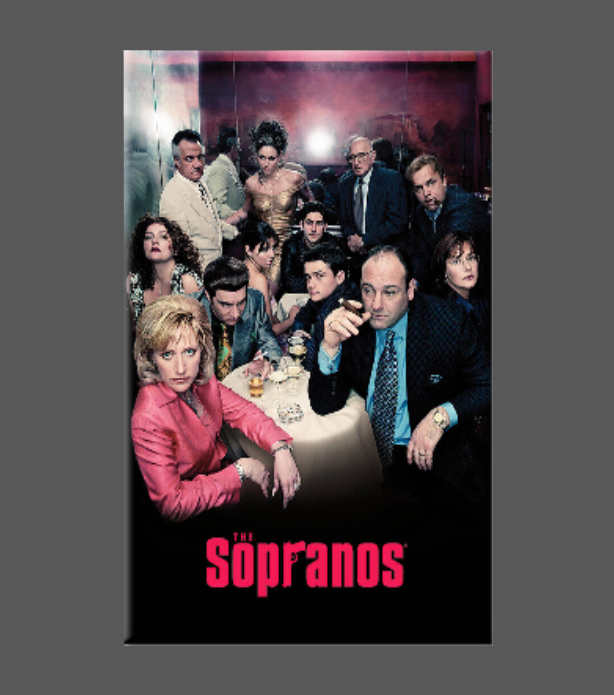 Ba Ba Buttons - Wholesale Magnet - THE SOPRANOS, Magnet, Button, Mirror, Tony Soprano0