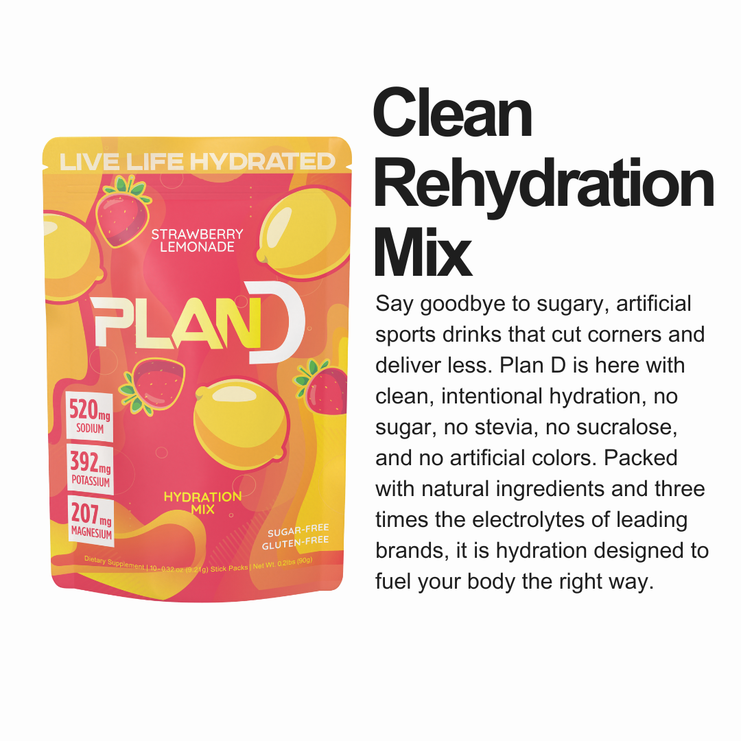 Plan D Hydration Drink – wholesale Sports/energy drink – 3 Pack Sample Pack1