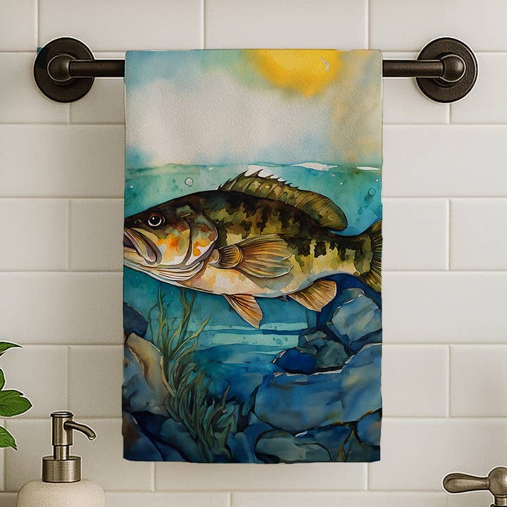 Kleiner Mundbarsch Handtuch DAC2827 für den Großhandel von Caroline's Treasures