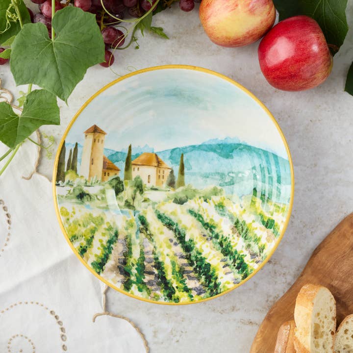 Certified International - Wholesale Serving bowl - Tuscany Pasta Bowls 9.25in x 2.25in5