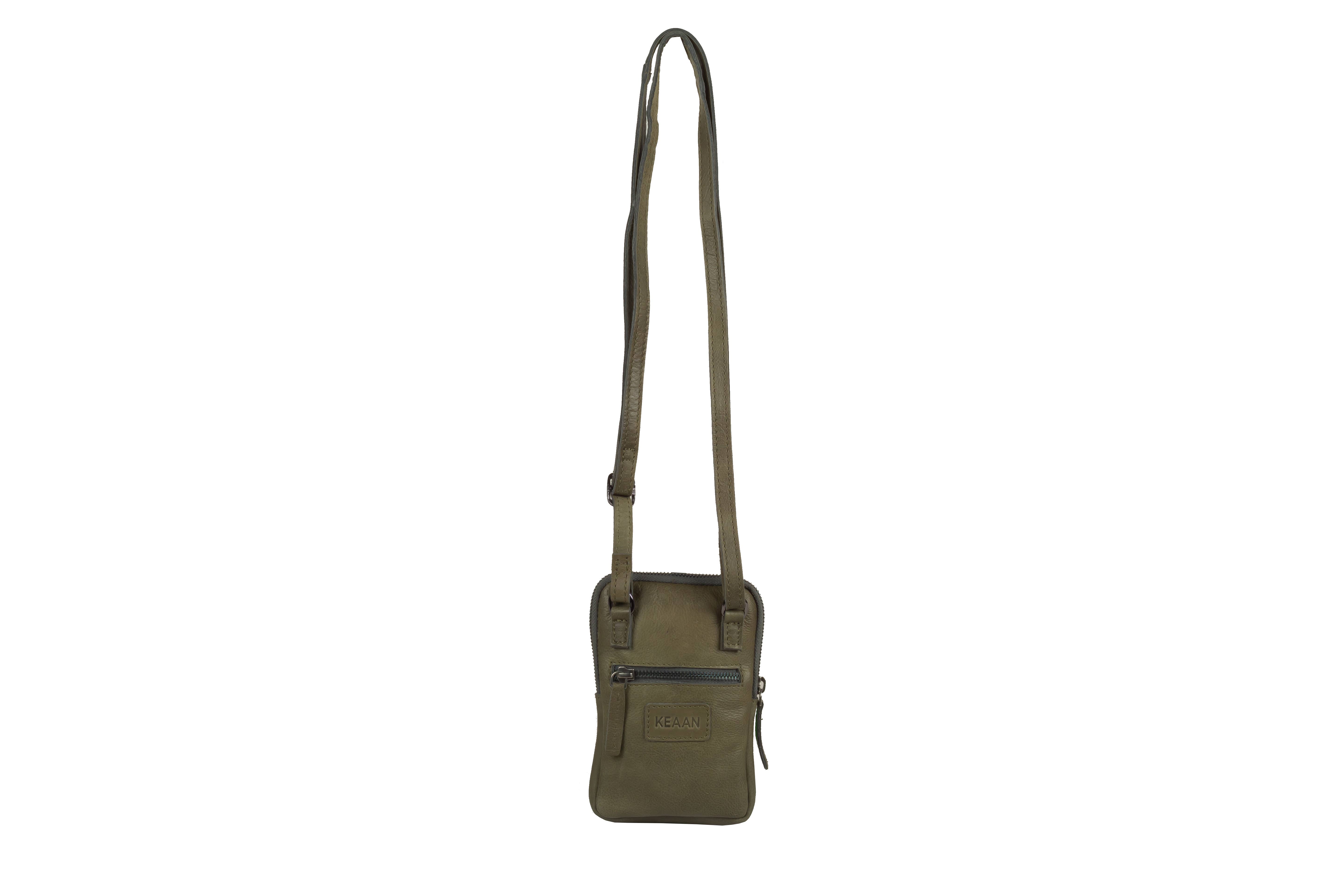 Keaan Leather Goods - Wholesale Crossbodytas - Dames - [IVY] TELEFOONTAS EN PORTEMONNEE | SUPERZACHT NAPPALEER11