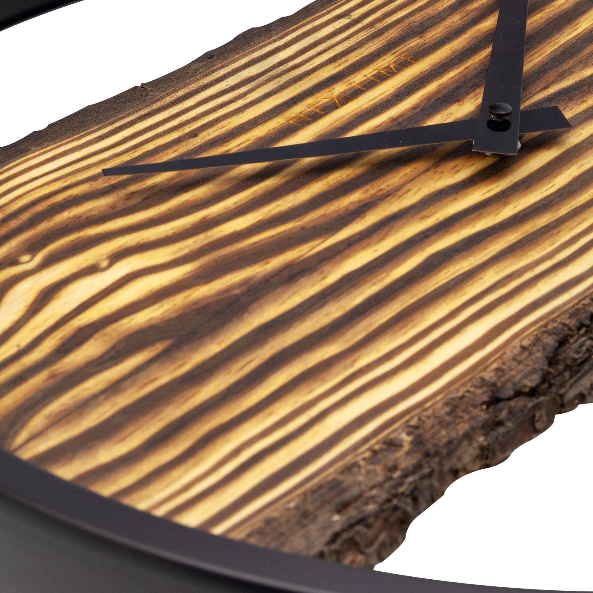 NeXtime - Wholesale Wall Clock - Forest Metal & Solid Wood Wall Clock3