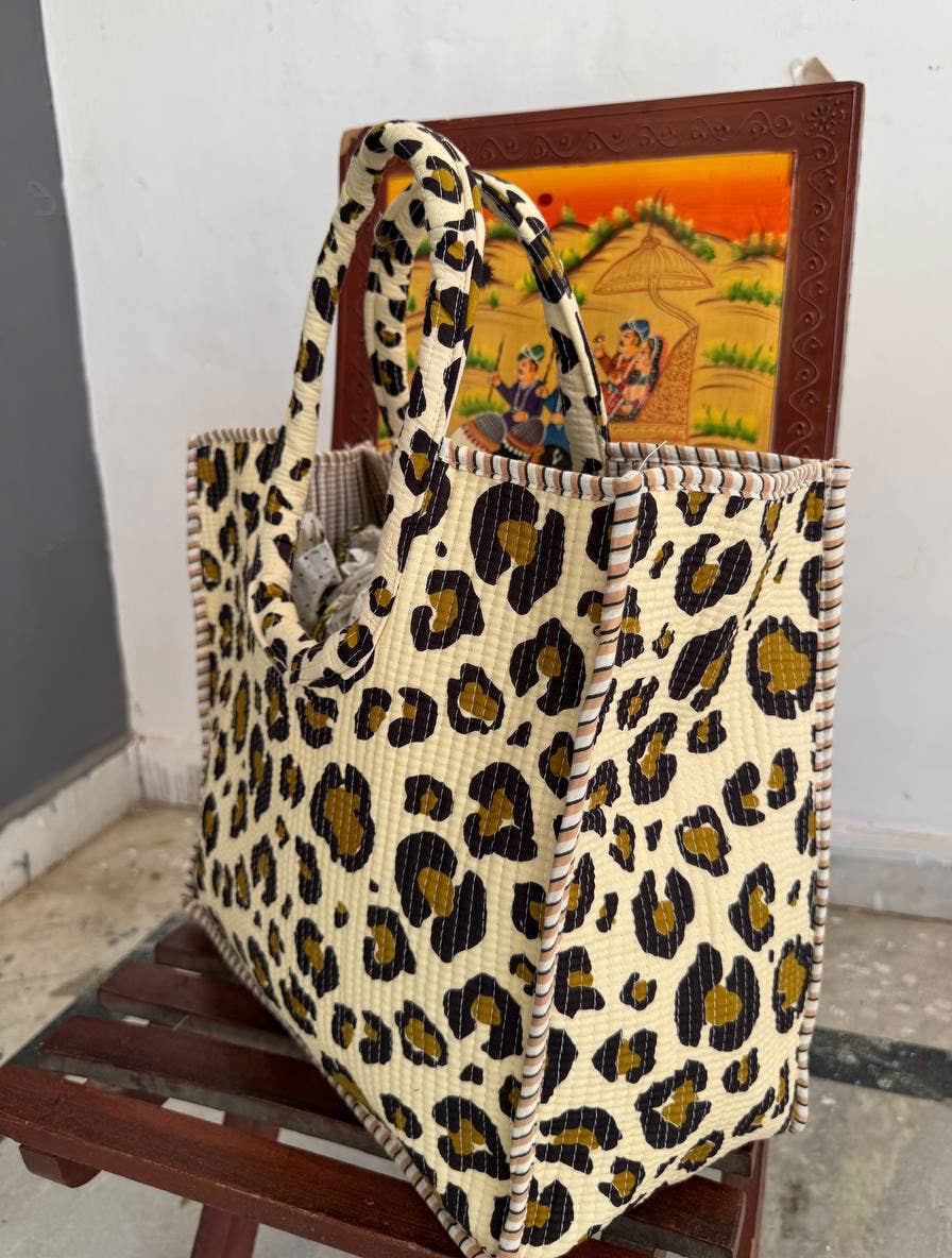 bhavnas boutique - Vendita all'ingrosso Borsa tote - Donna - Borsa da ragazza 100% cotone Borsa da donna Borsa per la spesa Borse trapuntate4