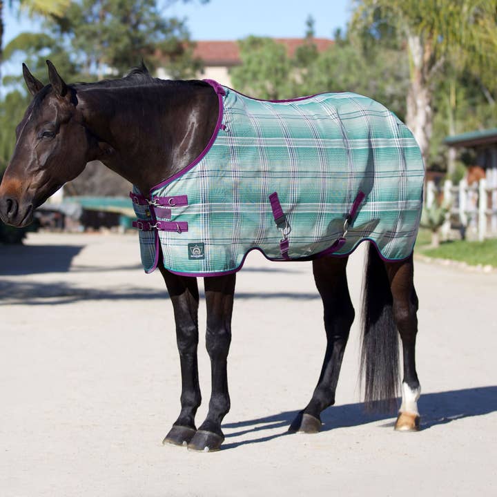 Kensington - Wholesale Horseback Riding Gear - 73% UV Horse Protective Fly Sheet SureFit® Designed for an ideal Fit4
