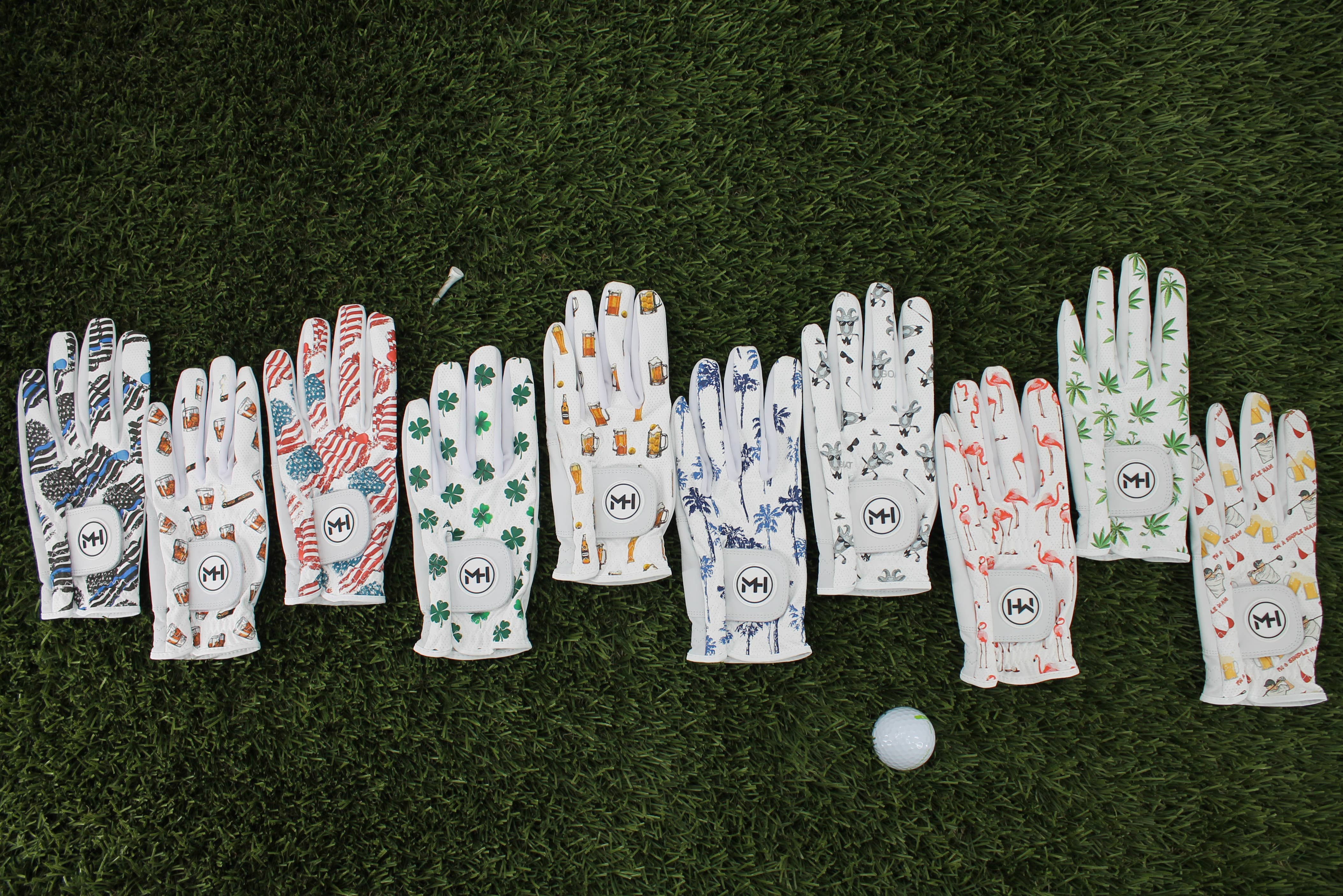 Goat Men's Golf Glove | MULLIGAN HOOLIGAN® for wholesale on Faire6