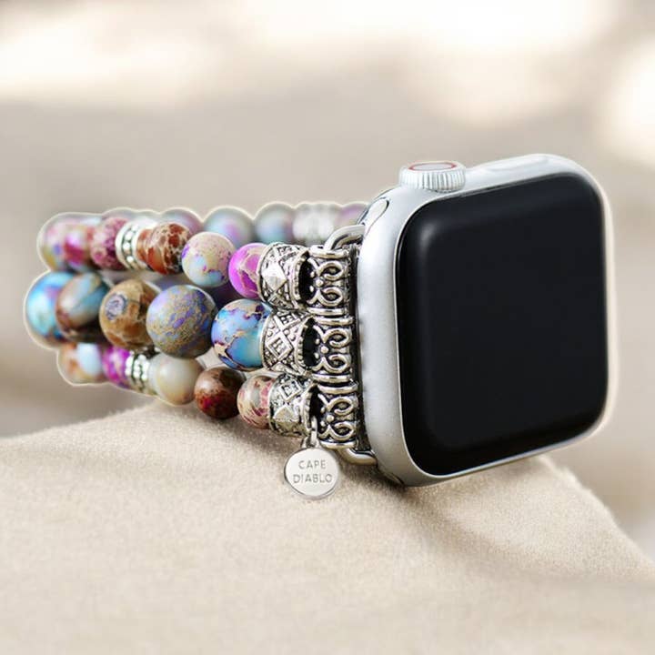 Correa elástica intensa de jaspe para Apple Watch para venta al por mayor de Cape Diablo