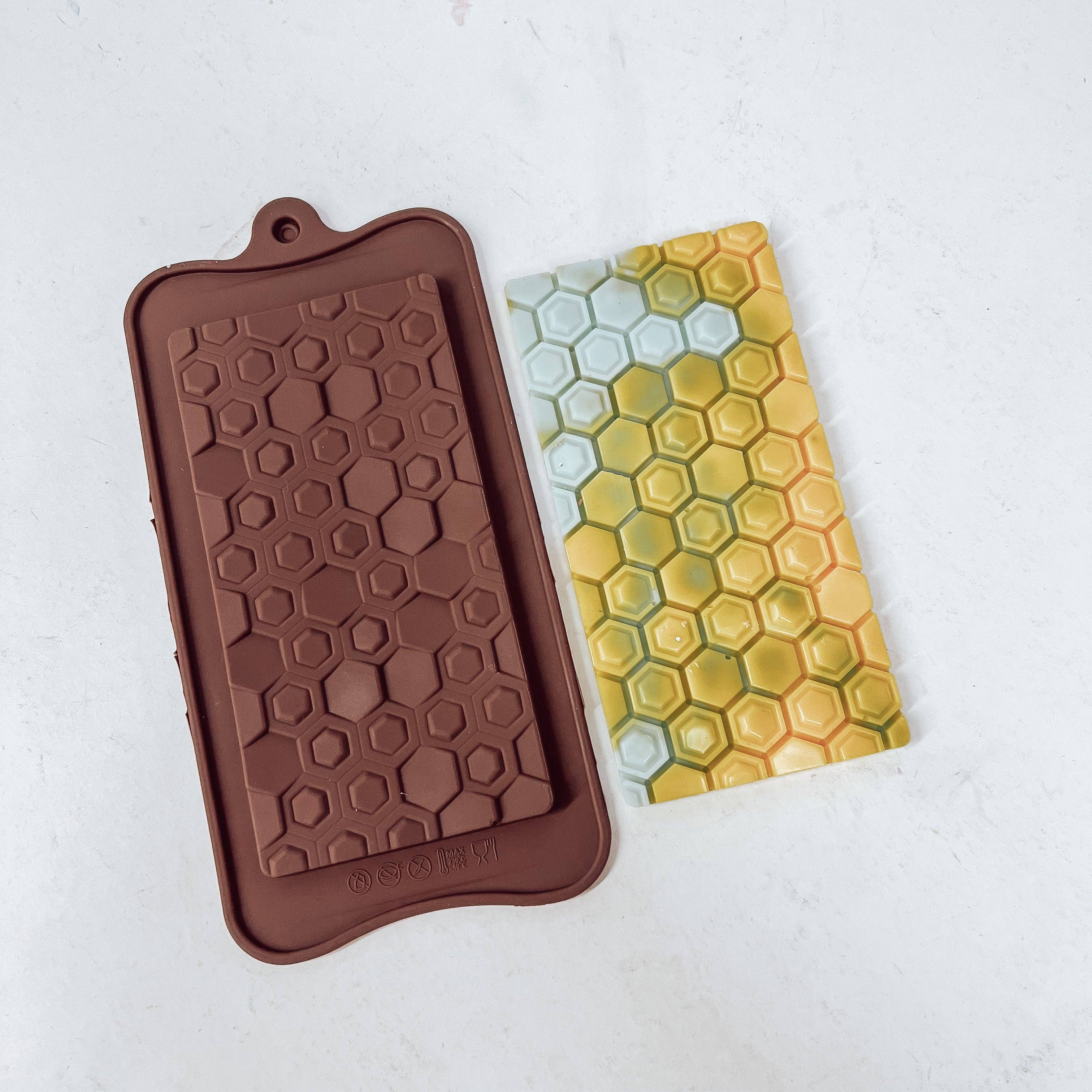TLLC Supplies – wholesale Craft supplies – Honeycomb Bar Silicone Mould2